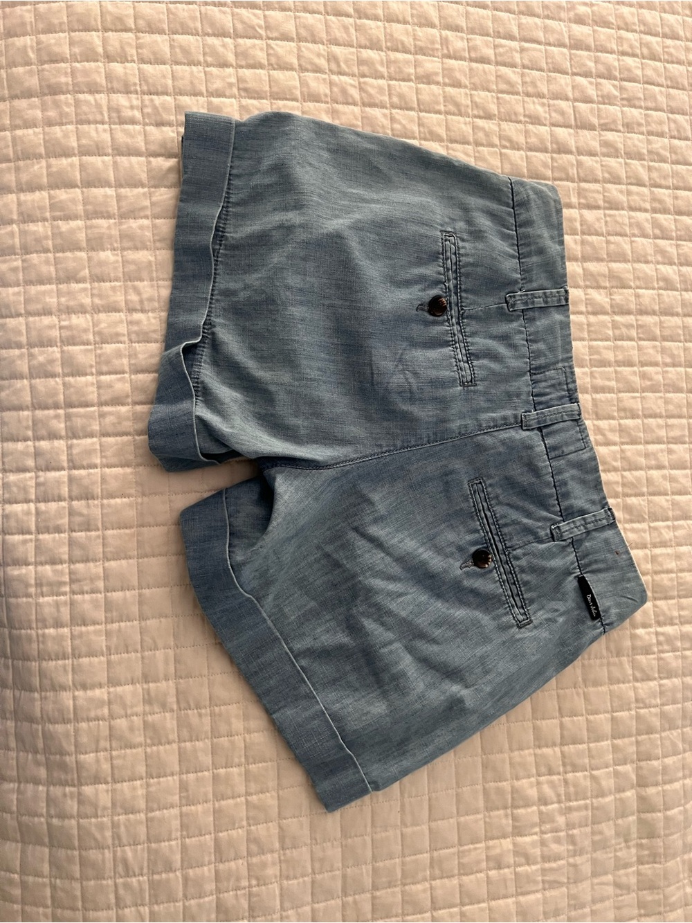 Dear John Light Blue Denim Jean Shorts - Picture 4 of 4